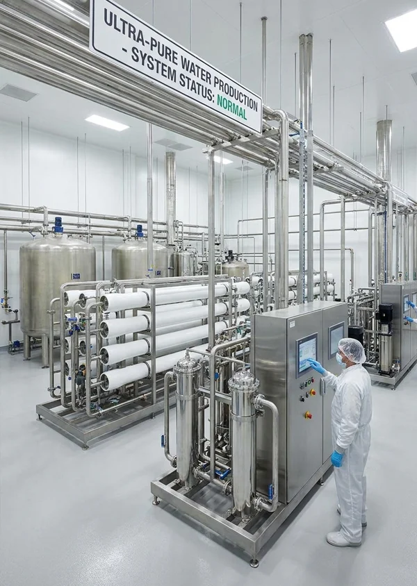 Herstellung von Halbleitern und hochreinen Chemikalien